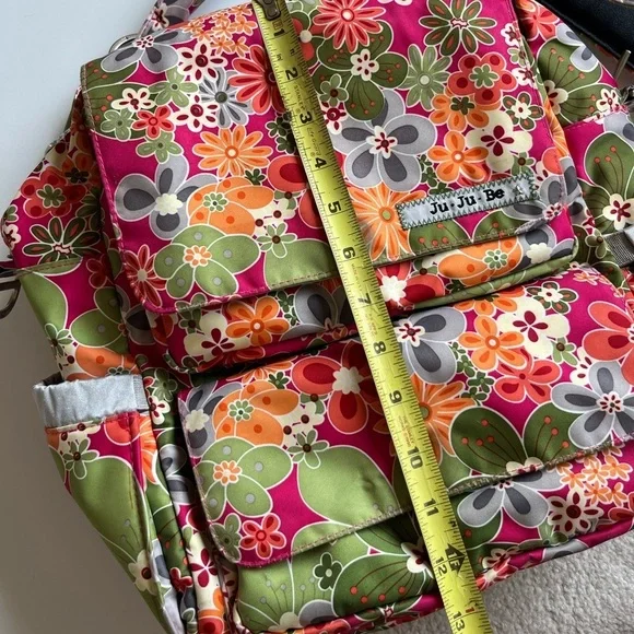 Ju-Ju-Be Floral insulated diaper backpack Bag - Multicolor - Picture 11 of 12
